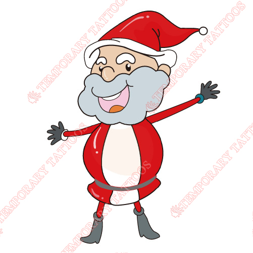 Christmas Customize Temporary Tattoos Stickers NO.3801